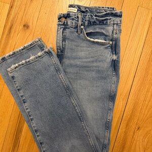 Good American Always Fits Good Legs Straight Jeans